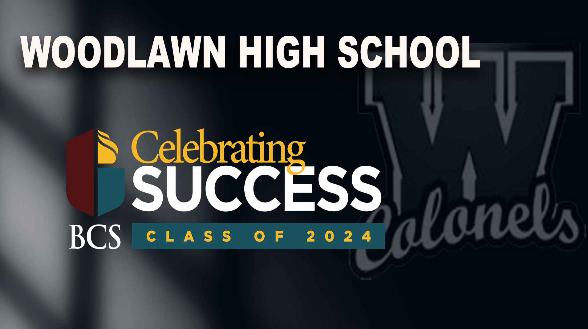 Woodlawn High School Commencement Exercises 2024 On Livestream