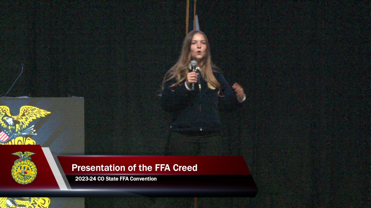 2024 CO State FFA Convention on Livestream