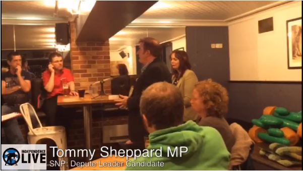 Tommy Sheppard for Depute Leader - Members' Event title=