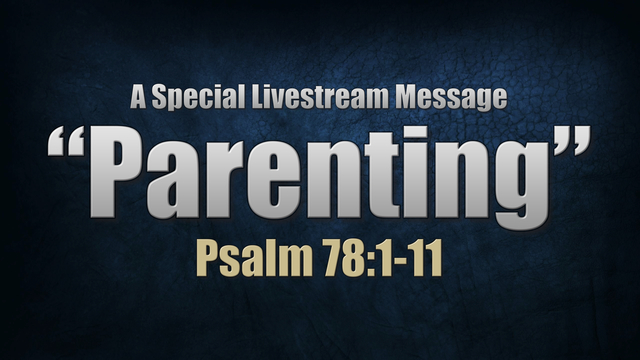 Sunday, Oct. 2, 2022 with Pastor Greg Addison on Livestream